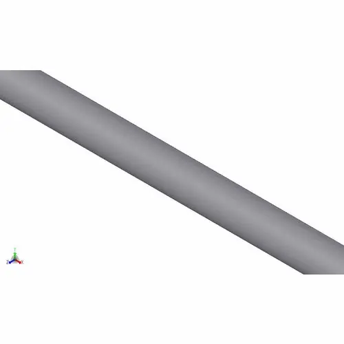 GREENLEE 25867 GRL Flared Tube Aluminum 0.312 in Dia x 5 in L