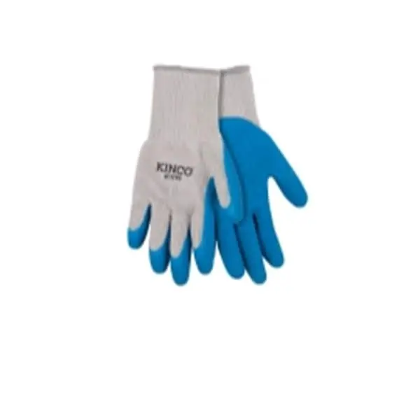 KINCO 1791-L Gloves Blue Latex-Knit L