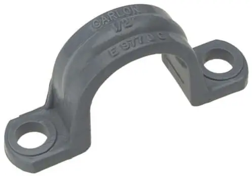 Carlon E977FC-CTN Conduit Clamp 1 PVC 2 Hole
