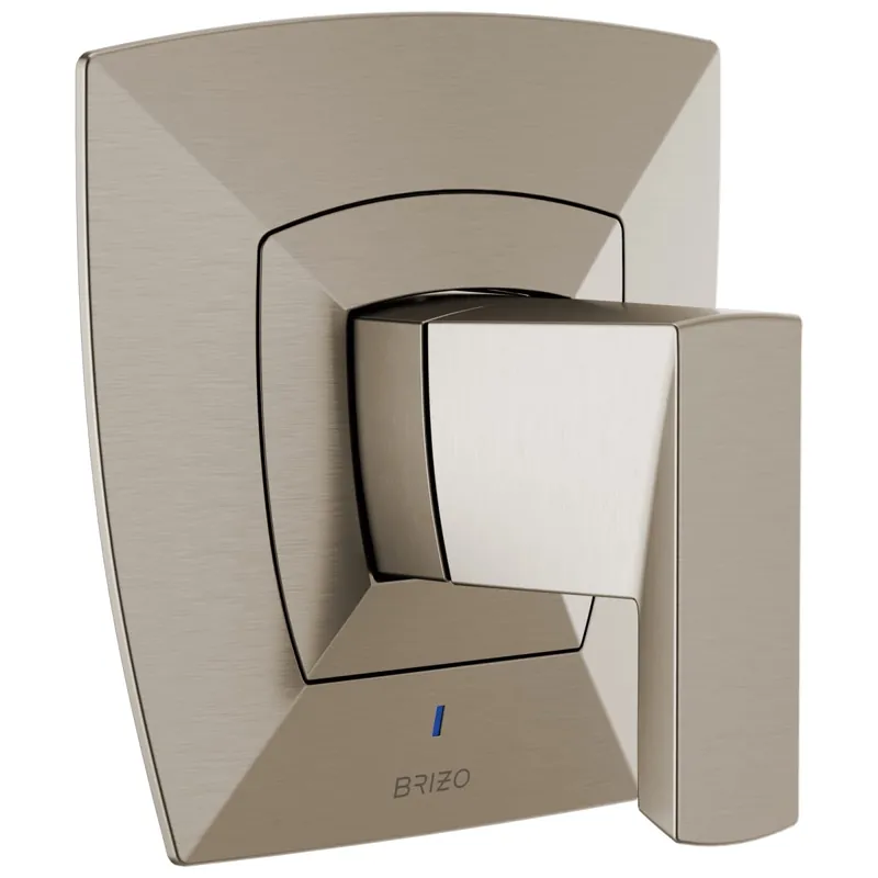 Brizo T66T088-NK Vettis Single Handle Thermostatic Valve Trim in Luxe Nickel
