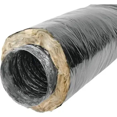 American Metal Products 17602510H Metalized Flex Duct 8 Inches X 25 Feet