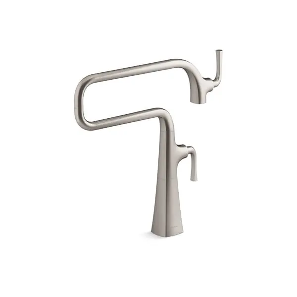 Kohler 22067-VS Graze Deck-Mount Pot Filler Faucet