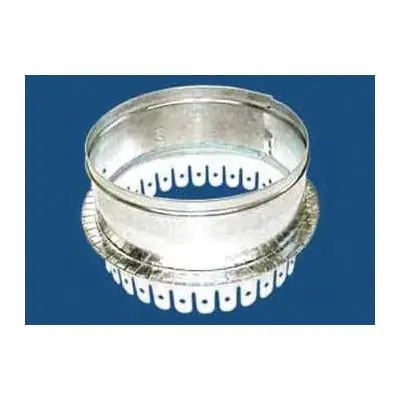 M&M Manufacturing 50116 501 Series Tabbed Ductboard Starting Collar With Holes 16 in