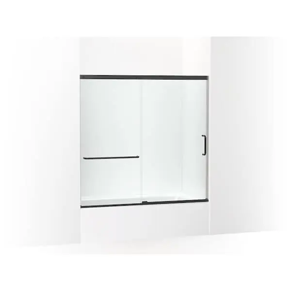 KOHler 707609-6L-BL Elate Bath Door 1/4 56 3/4 X 59 5/8
