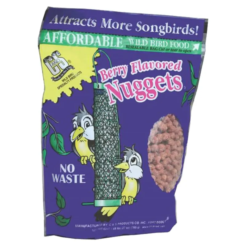 C&S Products CS06101 Nuggets High Energy Bird Food 27 oz