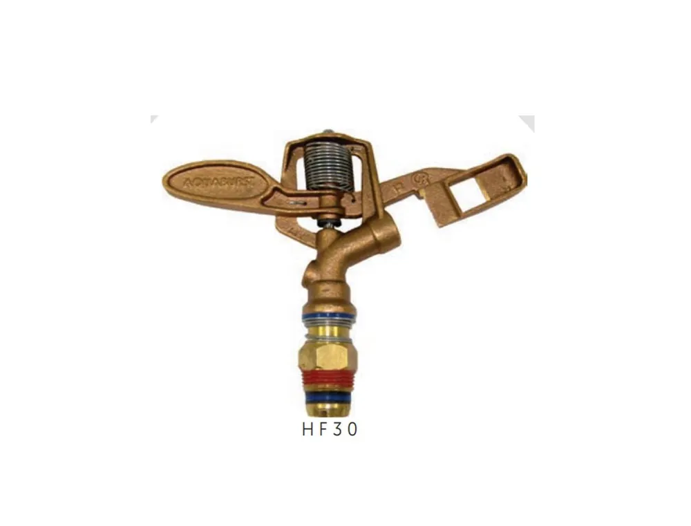 Aquaburst HF30 Aqua Burst Heavy Duty 3/4 Inches Brass Impact Sprinkler