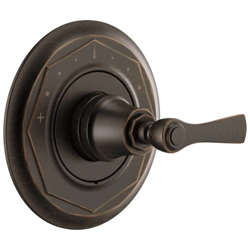 Brizo T66T060-RB Rook Single Handle Thermostatic Valve Trim in Venetian Bronze