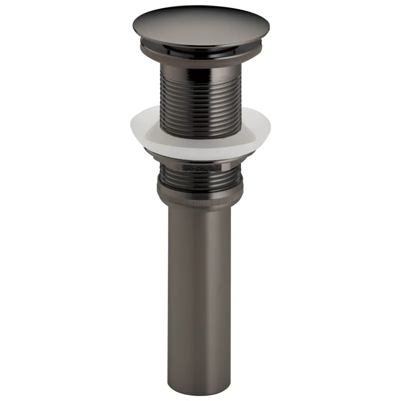 Brizo RP72413BNX Push Button Pop-Up Lavatory Drain Brilliance Black Onyx