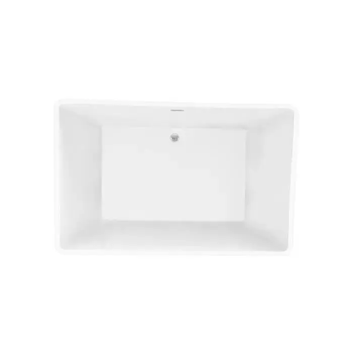 Barclay ATRECN71WIG-WT Vaughn Freestanding Soaker Tub