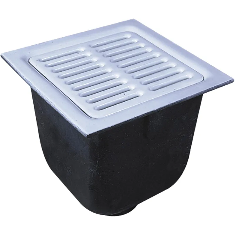 WATTS FS-754-22 Floor Drain Sink Dome Strainer 12 inches x 12 inches x 10 inches