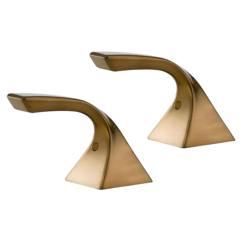Brizo RP62448GL Virage Hot and Cold Handle Assemblies Luxe Gold