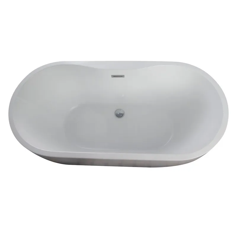 Barclay ATOVN61FIG Penney 61 Inch Acrylic Flatbottom Non-Whirlpool Bathtub