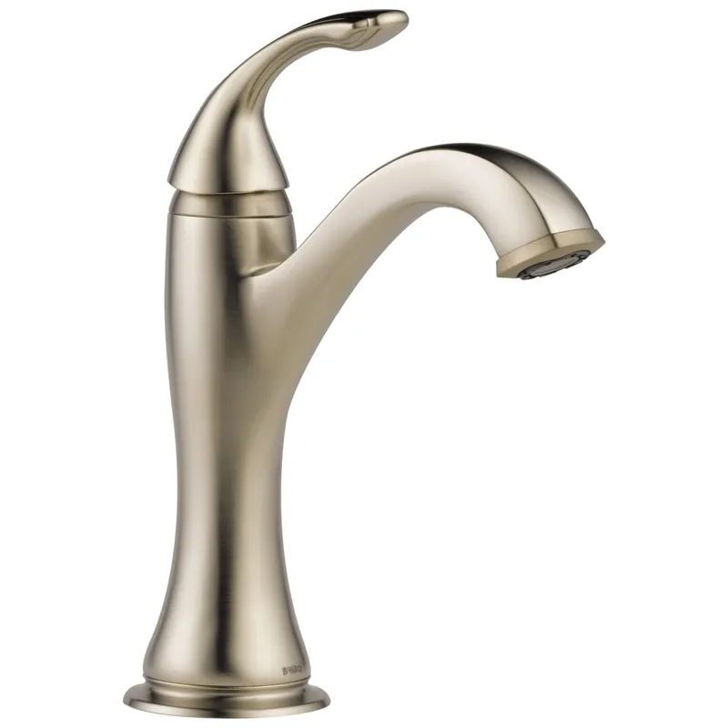 Brizo 65085LF-BN Charlotte Single Handle Monoblock Bathroom Sink Faucet 1.5 GPM