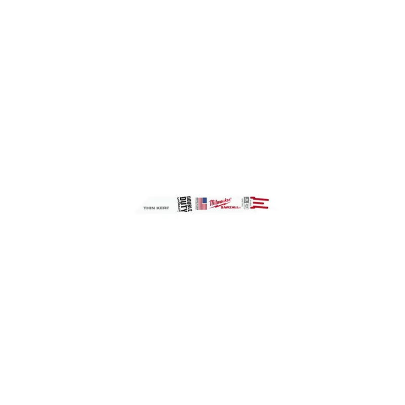 Milwaukee 48-01-7186 Thin Kerf Sawzall Reciprocating Saw Blade 6 Inch