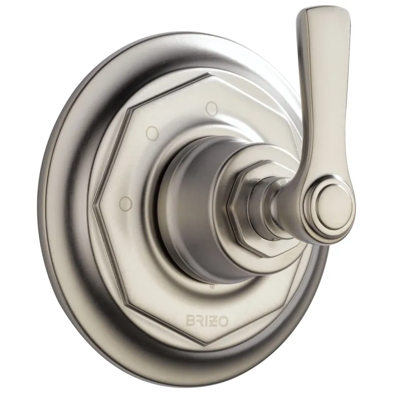 Brizo T60861-NK Rook Single Handle Diverter Valve Trim in Luxe Nickel