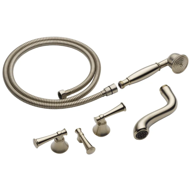 Brizo T70305-BN Baliza Two-Handle Freestanding Tub Filler Trim