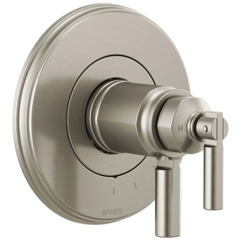 Brizo T60076-NK Invari Tempassure Thermostatic Valve Only Trim in Luxe Nickel