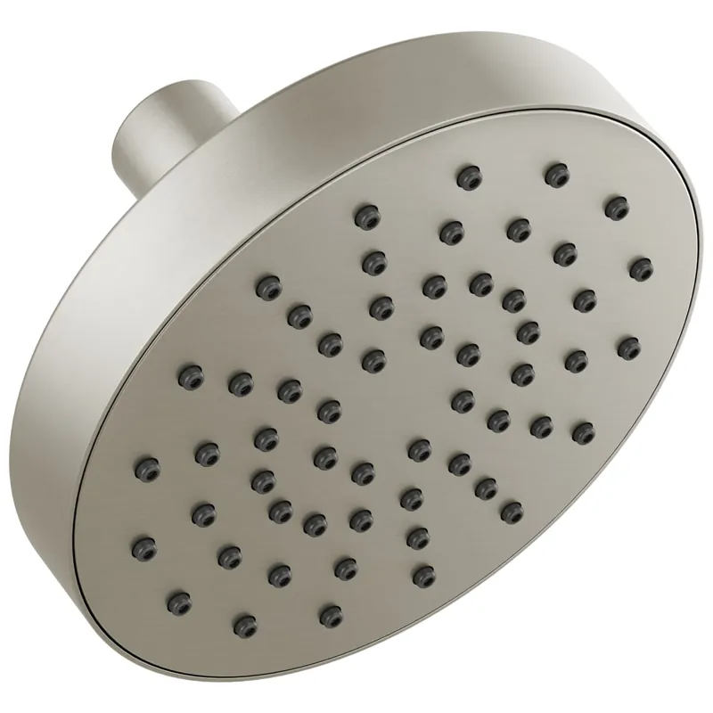 Brizo 82392-NK-2.5 Universal Showering 5 Inches Linear Round Single-Function Wall Mount Shower Head 2.5 GPM
