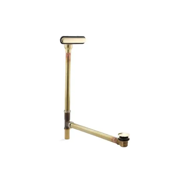 Kohler 7271-AF Clearflo 23-1/16 in. Brass Toe-Tap Drain