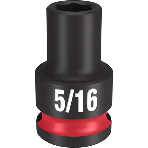 Milwaukee 49-66-6102 3/8 Dr 5/16 Std 6 Pt Imp Sckt