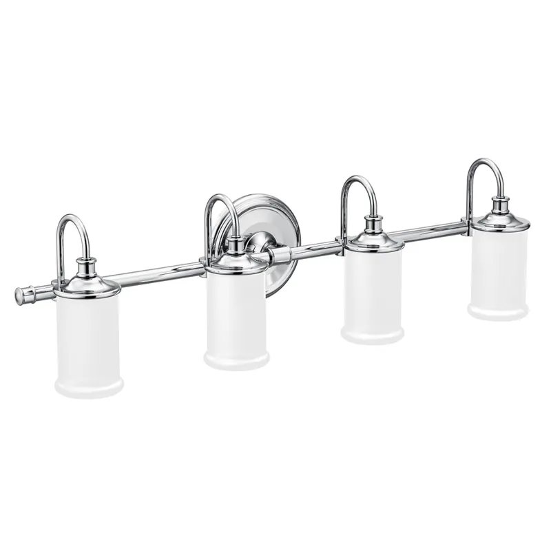 Moen YB6464CH Belfield 100W 4-Light Vanity Fixture