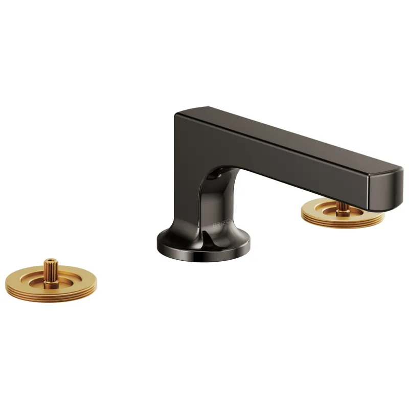 Brizo 65308LF-BNXLHP Kintsu Two Handle Widespread Bathroom Sink Faucet 1.5 GPM