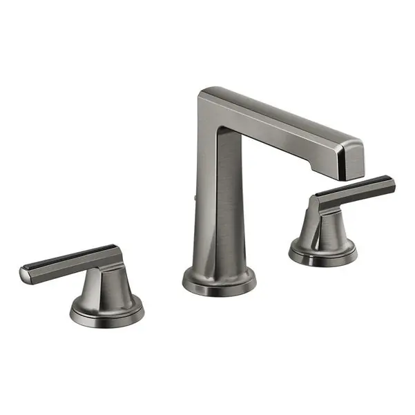 Brizo 65377LF-NKLHP Invari Two Handle Widespread Bathroom Sink Faucet in Luxe Nickel