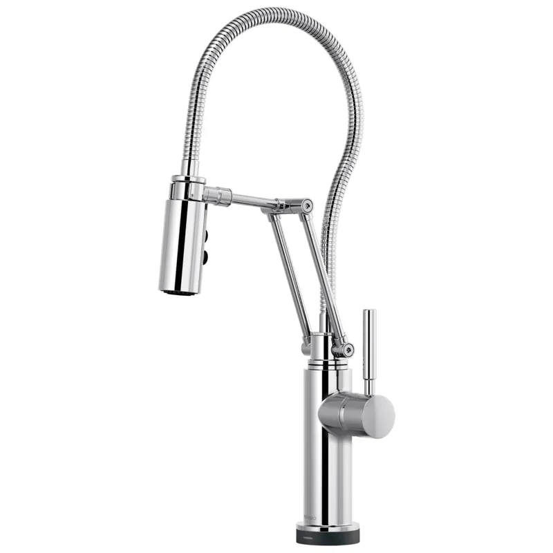 Brizo 64121LF-PC Solna SmartTouch Articulating Kitchen Faucet