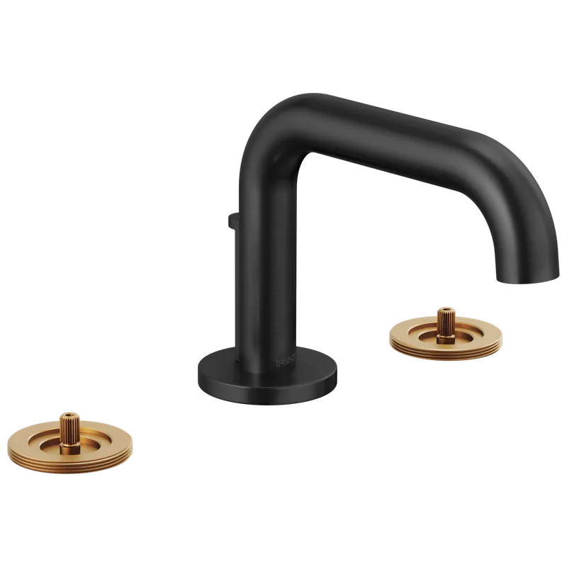 Brizo 65334LF-BLLHP-ECO Litze Widespread Lavatory Faucet With Low Spout 1.2 GPM