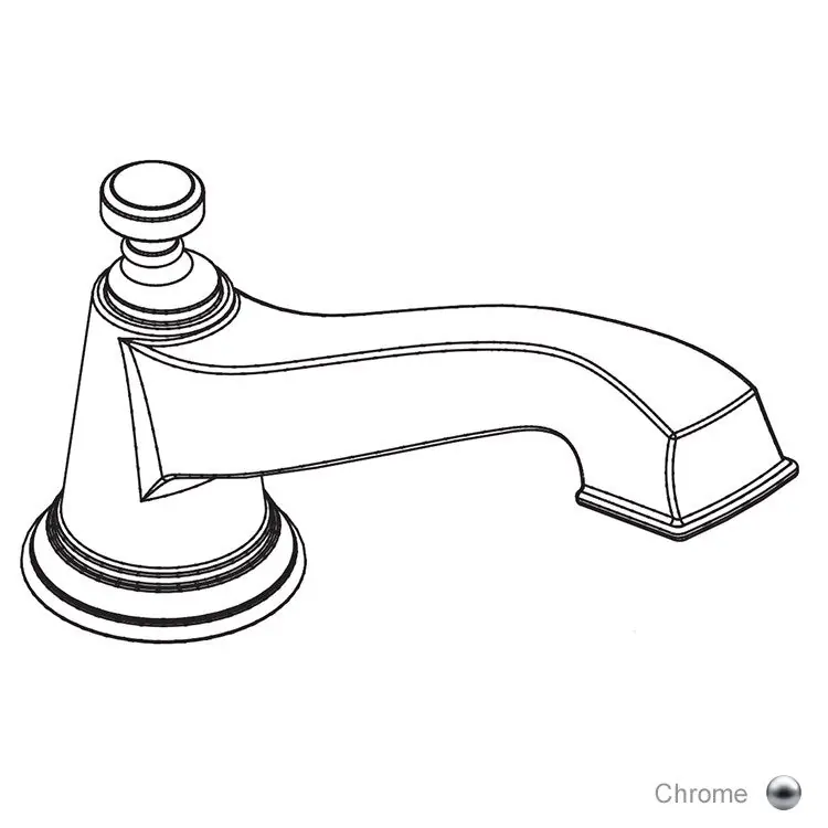 Moen 137392 Tub Spout Roman Tub Chrome for TS9222 Series