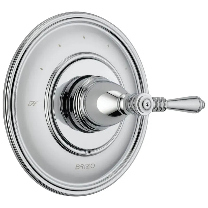 Brizo T66T036-PC Single Handle Thermostatic Valve Trim in Chrome