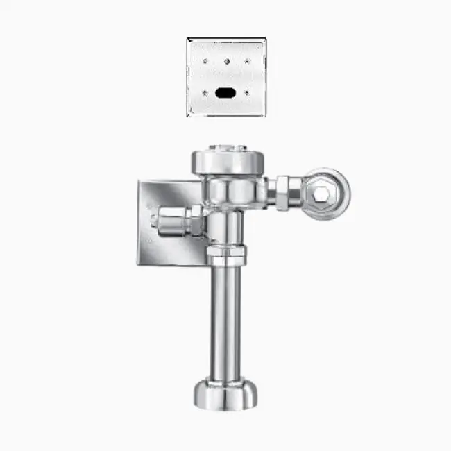 SLOAN LED 3580010 Regal 1.28 GPF Top Spud Single Flush Exposed Sensor Hardwired Water Closet Flushometer with Electrical Override and XL Sweat Solder Adapter Kit