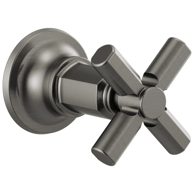 Brizo T66678-SL Invari Sensori Volume Control Trim With Cross Handle Luxe Steel