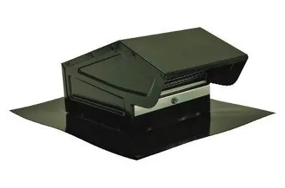 FAMCO BK10BK Bath And Kitchen Roof Vent 10 inches