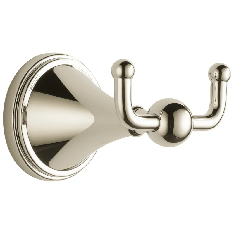 Brizo 69535-PN Traditional 2 Robe Hook Polished Nickel