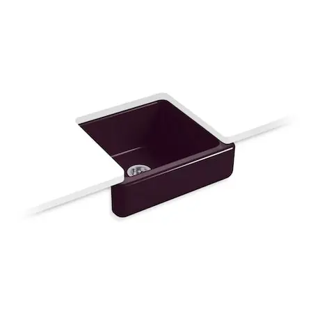KOHLER 5664-PLM Whitehaven Uc 24 Short Apron Sink