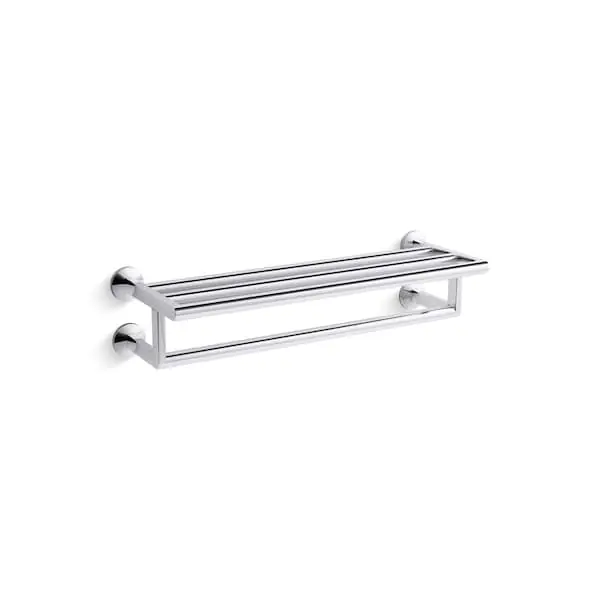 KOHLER 78376-CP Components Hotelier Assembly in Polished Chrome