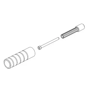 Brizo RP100666 Odin Wall Mount Tub Filler Handle Shank