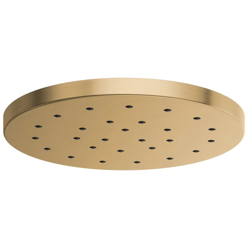 Brizo 81987-GL Universal Showering: 14 Inches Linear Round Okinetic Single-Function Raincan Shower Head
