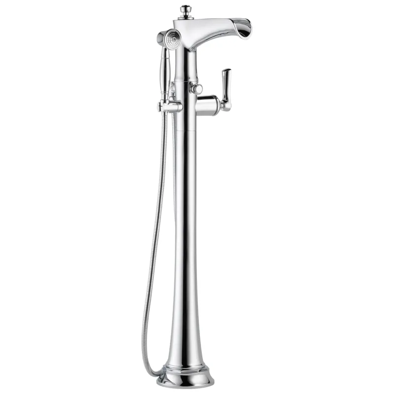 Brizo T70161-PC Rook Single Lever Handle Floor Mount Filler