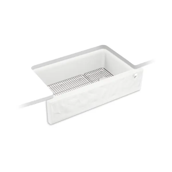 KOHLER 29825-CM6 Cairn 1 Basin 36 Faceted Decor Aprn