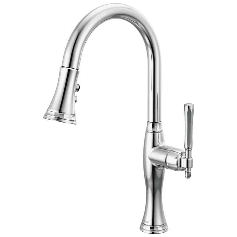 BRIZO 63058LF-PC The Tulham Kitchen Collection Pull-Down Kitchen Faucet