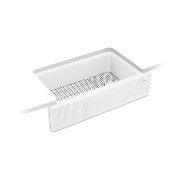 KOHLER 25788-CM6 Cairn 35-11/16 x 21-3/16 in. Single Bowl Kitchen Sink