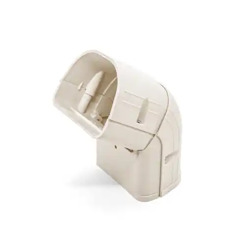 Rectorseal 84049 Fortress Lineset Covers 3.5 inches 45-90 Degree Adj Vert Ell