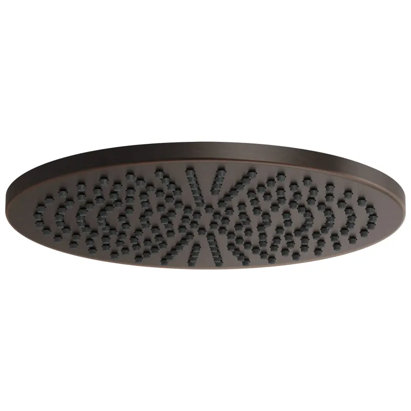 Brizo 81392-RB-2.5 Universal Showering 12 Inches Linear Round Single-Function Raincan Shower Head 2.5 GPM