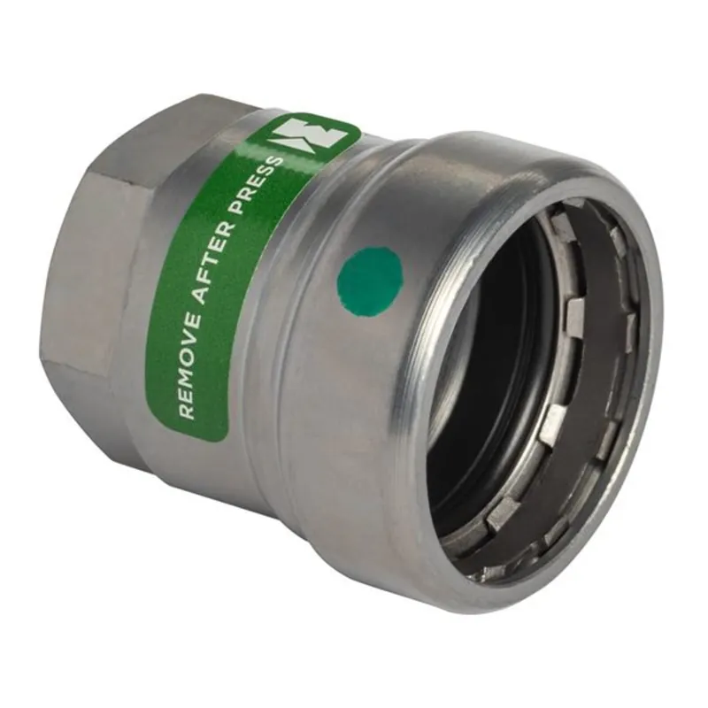 Mueller Streamline CP01269 Carbon Steel Press Fittings Female Adapter 1-1/4 inches x 3/4 inches