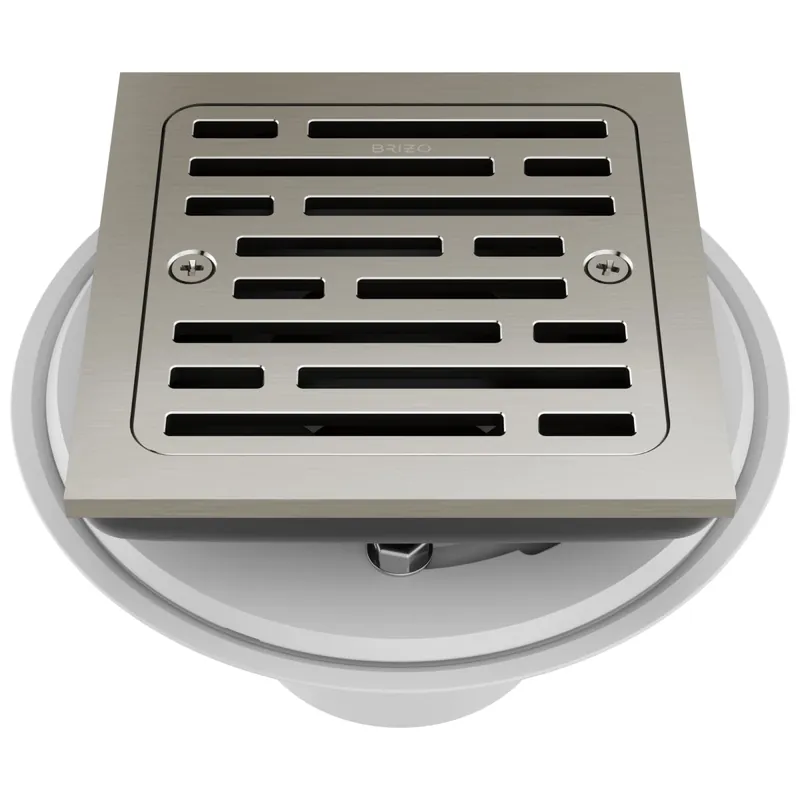 Brizo BT062415-BN Shower Drain Tile-In Square 4 Inch