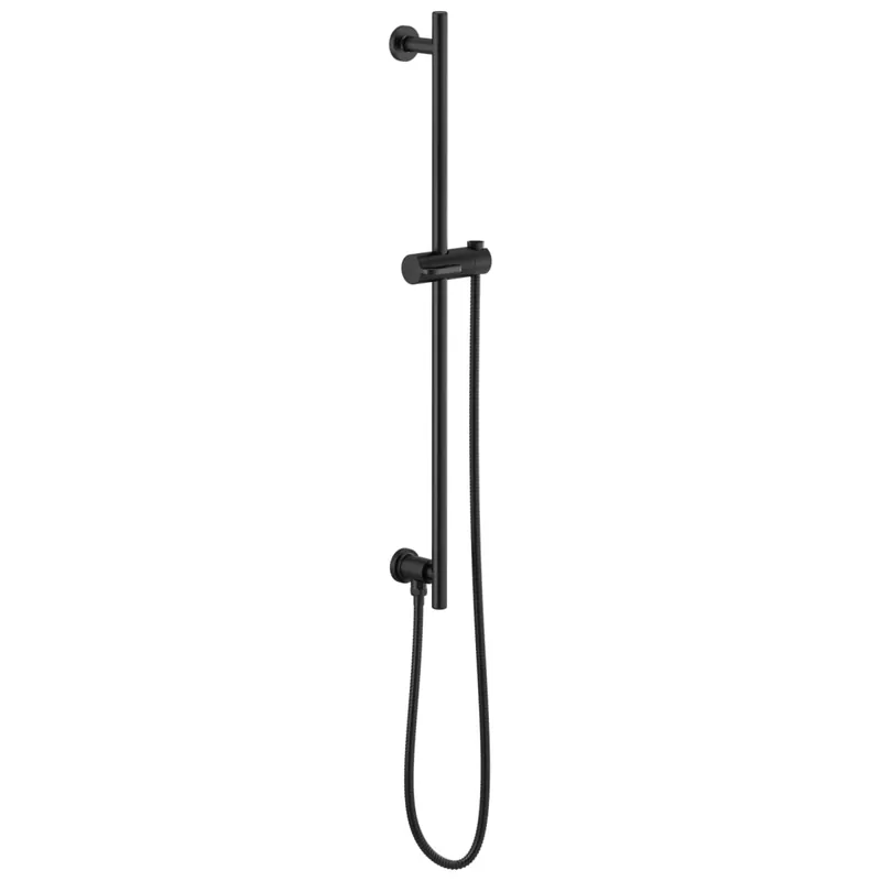 Brizo 74792-BL Essential Shower Rail in Matte Black