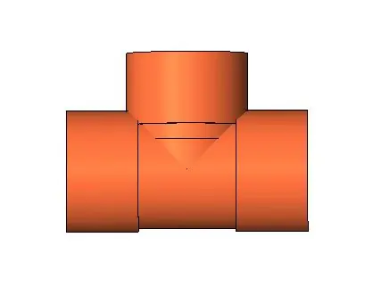 Copper Fitting W40148 Mueller Streamline Tee Reducing C x C x C