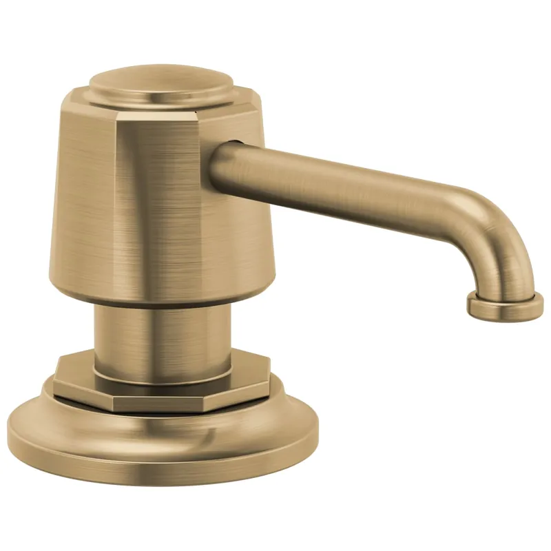 Brizo RP100487GL Rook 13-1/8 in. 13 oz. Kitchen Soap Dispenser